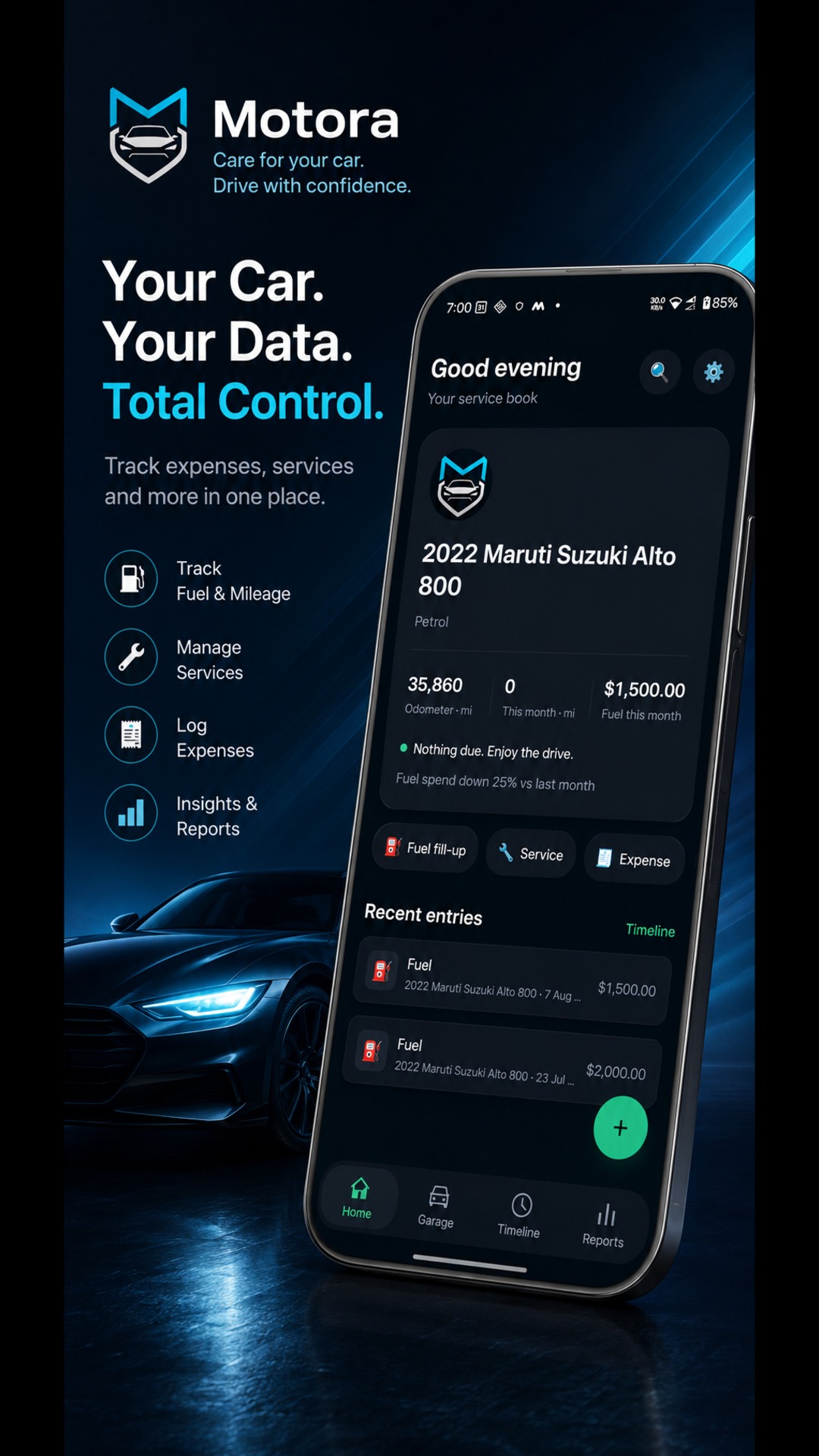 Motora screenshot 1