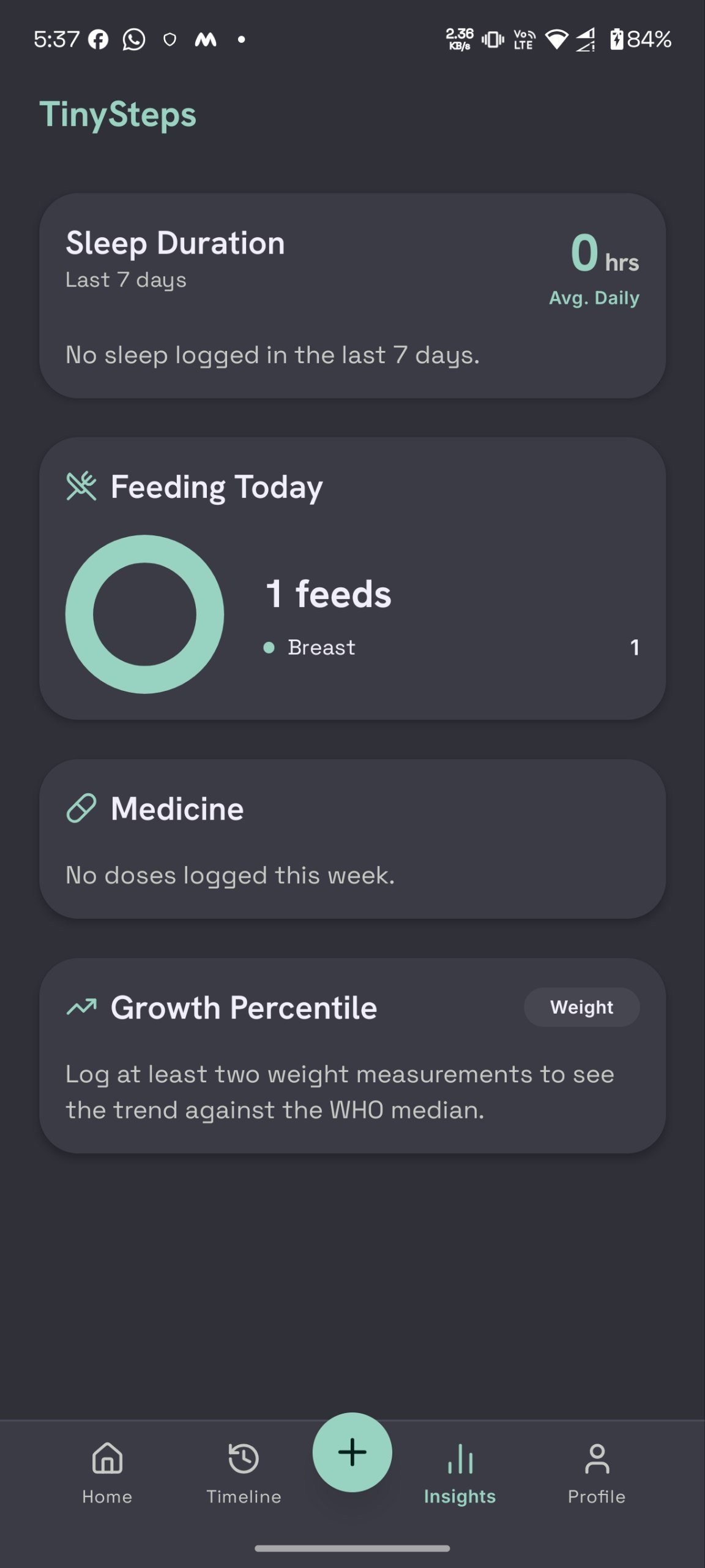 TinySteps screenshot 4